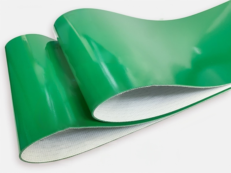 Green-PVC-Conveyor belt